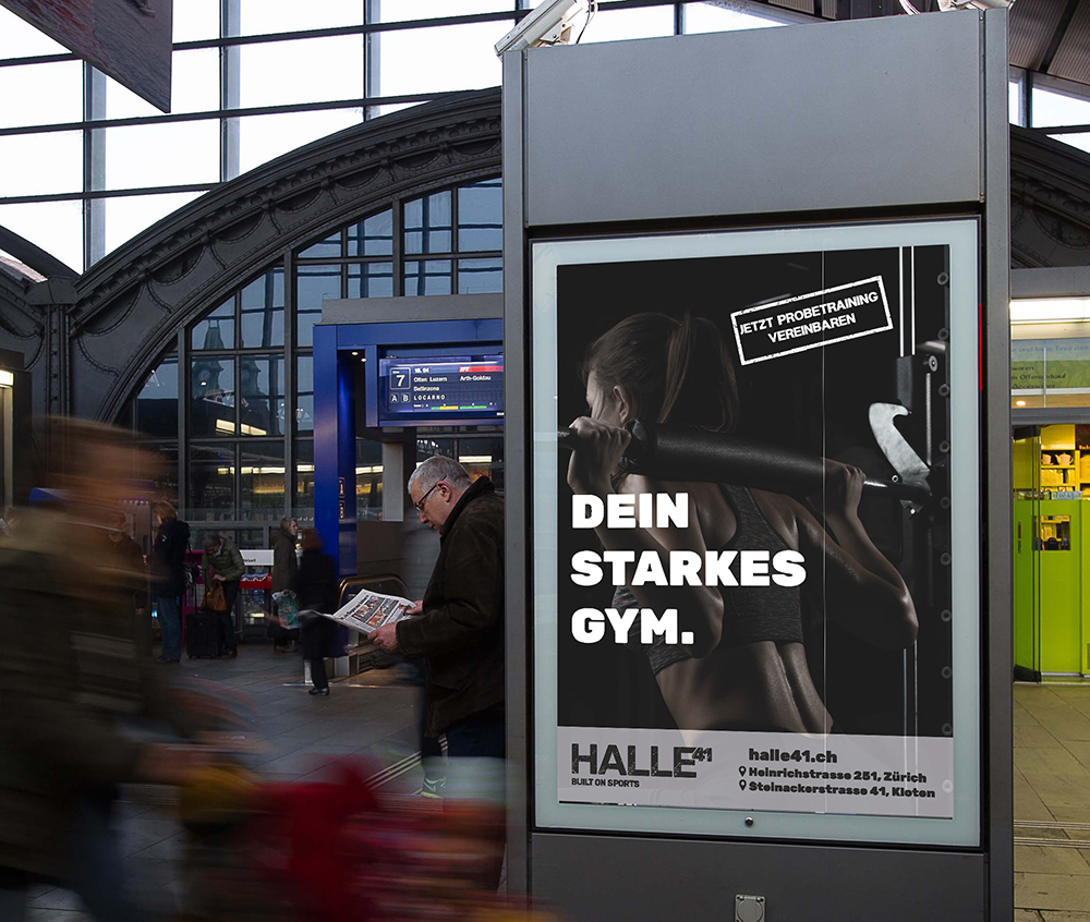 Plakatkampagne HALLE 41